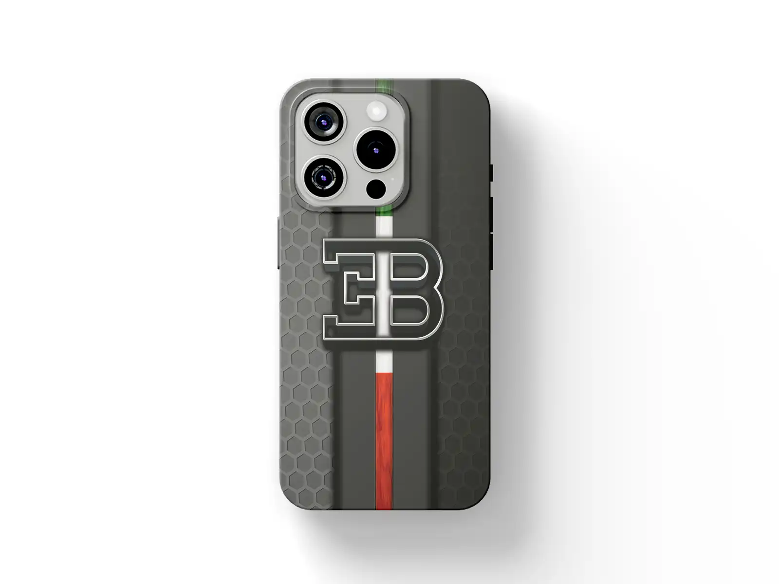 Bugatti Cover Cellulare Look Dinamico da Corsa